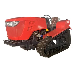 Raupen traktor Crawler Farm Verwendung, Mini Agricultural Crawler Traktoren PS Typ News Landwirtschaft liche Maschinen & Geräte 2wd