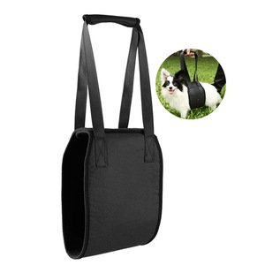 Arnés de Soporte para Perros, Cinturón de Ayuda para Mascotas Mayores, Enfermas o Discapacitadas, Estilo Mochila, Poliéster Negro, Talla Mediana - Product Image 4