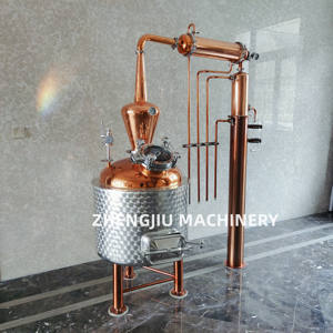 เครื่องกลั่นน้ำมันหอมระเหย ZJ 100L 200L 300L สำหรับการสกัดไฮโดรลาต น้ำมันดอกกุหลาบ อุปกรณ์กลั่นพืชออร์แกนิก - Product Image 2