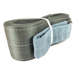 Sangle de levage plate en polyester à œillets, <span class=keywords><strong>4</strong></span> <span class=keywords><strong>tonnes</strong></span>, prix d'usine - Product Image 4