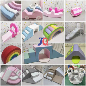 Nouveau design de blocs de construction <span class=keywords><strong>Beige</strong></span> Soft Play piscines <span class=keywords><strong>à</strong></span> <span class=keywords><strong>balles</strong></span> de location commerciales intérieures et extérieures équipement de terrain de jeu pour enfants et bébés - Product Image 5