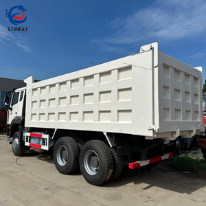 Camion Ribaltabile Howo Usato Sinotruck NX 371HP 6x4 10 Ruote Diesel Idraulico per Miniera e Sabbia - Product Image 4