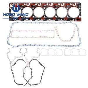 Kit complet de joints résistants à la chaleur HongWang S6D102 6D102 pour révision moteur d'excavatrice sur chenilles PC200LC-6 PC210LC-6 PC220LC-6 - Product Image 1