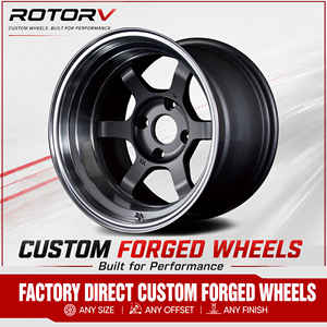 ล้อแม็กซ์ RAYS <span class=keywords><strong>TE37V</strong></span> แบบฟอร์จสั่งทำพิเศษ ขนาด 16-24 นิ้ว 4x114.3 สำหรับ Toyota AE86 Corolla KE70 Nissan Silvia S13 Datsun 510 Classic JDM - Product Image 1