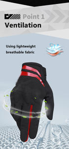 Guantes de Motocross Personalizados: Palma Táctil Flexible, Protección Reforzada para los Dedos y Forro Absorbente de Sudor - Product Image 6