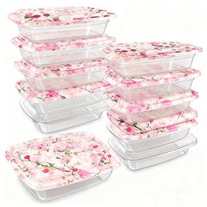 ओम कस्टम भोजन प्रीप कंटेनर डिस्पोजेबल थोक निर्माता रसोई संगठन के लिए मुद्रित पेंट्री खाद्य भंडारण कंटेनर - Product Image 1