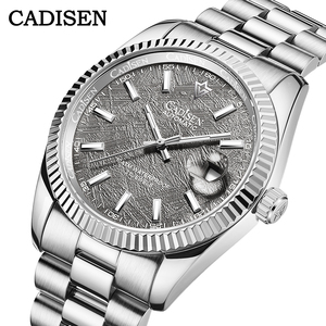 <span class=keywords><strong>CADISEN</strong></span> Nuevo Reloj Mecánico Automático para Hombre, Lujo, Cristal de Zafiro AR, Resistente al Agua, Acero Inoxidable, 8214 Reloj Hombre - Product Image 1