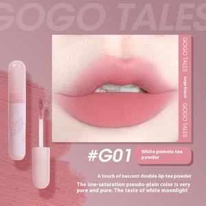 <span class=keywords><strong>Gogo</strong></span> <span class=keywords><strong>Tales</strong></span> ลิปมันแบบเพียวไวด์สำหรับนักเรียน GT475สีครีมทินท์ลิปกลอส - Product Image 6