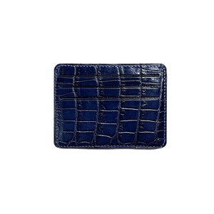 Custom Logo RFID Blocking Vintage Card Holder <b>Slim</b> Credit Card <b>Wallet</b> for <b>Men</b> - Product Image 1
