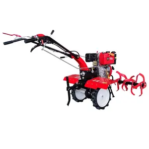 Micro-Cultivator Diesel Power Tiller 13pk 186fa Luchtgekoelde Dieselmotor Power Tiller Ycwg65