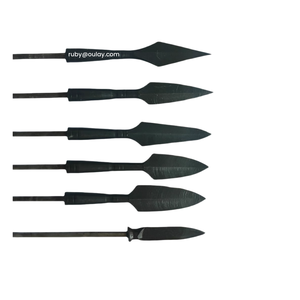 Teste tradizionali in acciaio al carbonio lunghe 13 ~ 20cm inserite punte di <span class=keywords><strong>caccia</strong></span> tradizionali per frecce di legno e bambù - Product Image 3