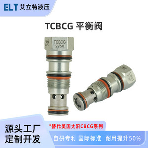 Vanne à cartouche filetée Elliott TcbcG 2750 pour équilibrage hydraulique des rampes de chargement de transpalettes - Product Image 4