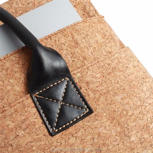Latest Design Waterproof Business Cork Leather Laptop Case - Product Image 4