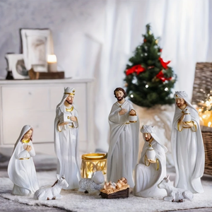 Ensemble <span class=keywords><strong>de</strong></span> nativité classique en résine <span class=keywords><strong>de</strong></span> 9 pièces JSA14 Figurines <span class=keywords><strong>de</strong></span> scène <span class=keywords><strong>de</strong></span> naissance <span class=keywords><strong>de</strong></span> Jésus Maison Cuisine Scène <span class=keywords><strong>de</strong></span> <span class=keywords><strong>crèche</strong></span> décorative - Product Image 6