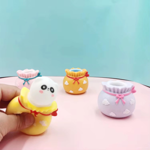 Bunny Bear Squishy Stress Relief Animal Fidget Pocket <b>Toy</b> for Kids Girls Adults Office Desk - Product Image 4