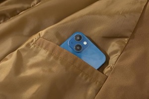 Men's Casual Stand Collar Zipper Closure Bomber <b>Jacket</b> Autumn Season Canvas Fabric with ODM Processing Plain Dyed Techniques - Product Image 4