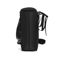 Sac de sport imprimé grande capacité avec fermeture éclair, poche avant pour guidon de vélo, sac de VTT