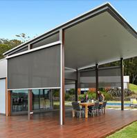 Gazebo motorisé en aluminium avec écran, design spacieux et élégant, pour l'extérieur, la cour, la terrasse, le jardin, les fêtes, pergola