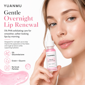 Traitement hydratant pour les lèvres de nuit, sérum exfoliant pour les lèvres à l'<span class=keywords><strong>acide</strong></span> <span class=keywords><strong>hyaluronique</strong></span> PHA, pour les lèvres sèches et rugueuses, hydratation quotidienne, douceur - Product Image 2