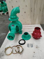 Pompe centrifuge à eau pour l'irrigation des terres agricoles, à haut débit, à haute pression, avec diverses garnitures anti-sédimentation en fonte