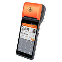 Android 13 USB Bluetooth 5 Pulgadas POS Tarjeta SIM NFC GMS 4G Equipo de Supermercado Sistemas POS Máquina de Pago POS para Restaurantes