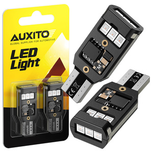 Ampoule LED de voiture AUXITO T15 Rouge W16W 12V, clignotant, feu de recul, clignotant stroboscopique, remplacement - Product Image 2