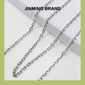 Stainless Steel Chain 0.1x1.0x1.5mm To 1.5x6.0x7.1mm Flat Beveled For Bags Fashion Trimming <b>Decorative</b> <b>Edge</b> - Product Image 3