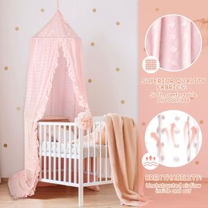 Moustiquaire de lit princesse en polyester pour filles, idéale pour la décoration de chambre d'enfant - Meilleure vente - Product Image 2