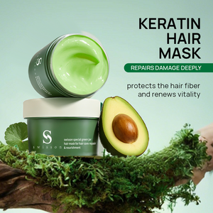 <span class=keywords><strong>Maschera</strong></span> per <span class=keywords><strong>Capelli</strong></span> Gratuita con Cheratina Vegetale e Burro di Avocado e Centella 50g per Riparazione e Nutrimento dei <span class=keywords><strong>Capelli</strong></span> con Ingredienti Naturali - Product Image 1