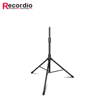Recordio GAZ-ZB02A Pied de microphone professionnel sur pied pour scène, support d'éclairage d'appoint pour photographie, support de caméra en métal et plastique