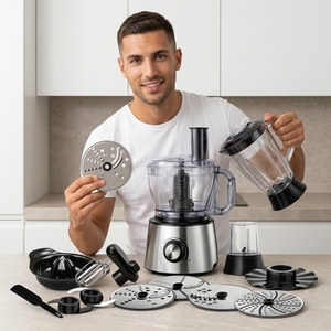 Nouveaux produits 2018, produit innovant 10 en 1, <span class=keywords><strong>robot</strong></span> <span class=keywords><strong>culinaire</strong></span> portable multifonctionnel, <span class=keywords><strong>meilleur</strong></span> de sa catégorie, 800 W - Product Image 5