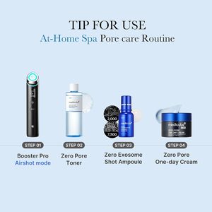 Tonique hydratant exfoliant Medicube Zero Pore personnalisable, flacon bleu, tonique à l'<span class=keywords><strong>eau</strong></span> avec AHA, soin <span class=keywords><strong>de</strong></span> la peau coréen - Product Image 6