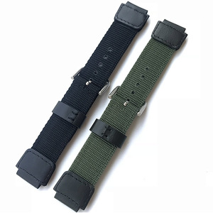 Bracelet de <span class=keywords><strong>montre</strong></span> en nylon, bracelet en <span class=keywords><strong>tissu</strong></span> pour <span class=keywords><strong>Casio</strong></span> Sgw 300 Ae 1000w/1200/1300 W-735h/800h/215/216h Mrw-200h - Product Image 4