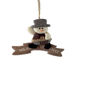 Guirlande <span class=keywords><strong>de</strong></span> guirlande <span class=keywords><strong>de</strong></span> poupée joyeux Noël 2025 père noël et bonhomme <span class=keywords><strong>de</strong></span> neige pour décoration <span class=keywords><strong>de</strong></span> porte d'entrée ornement cadeau - Product Image 6