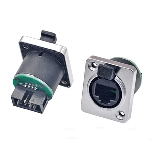 Connettore Femmina Tipo D HD/<span class=keywords><strong>LC</strong></span>/SC/USB3.0/USB2.0/Type-C/RJ45 CAT6, Presa di Aggancio per Montaggio a Pannello 86, Adattatore Porta di Rete Stile D - Product Image 4