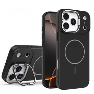 Coques <span class=keywords><strong>de</strong></span> téléphone magnétiques ultra-fines à finition mate givrée pour <span class=keywords><strong>iPhone</strong></span> 17 Air, 16, 15, 14, 13 Pro Max avec support d'appareil photo et <span class=keywords><strong>coque</strong></span> arrière - Product Image 5