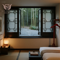 Ventanas Abatibles Retro de Aleación de Aluminio de Alta Calidad para Apartamentos, Salas de Estar, Villas, Hoteles y Escuelas, Impermeables e Insonorizadas