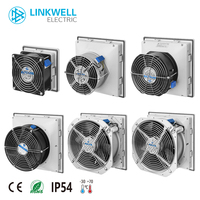 Ventilateur d'extraction industriel à haute efficacité avec protection IP54, faible volume, grande capacité de débit d'air, structure ignifuge et filtre intégré