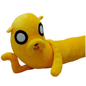 Peluche Giallo Carino di <span class=keywords><strong>Jack</strong></span> <span class=keywords><strong>Skellington</strong></span> a Tema Canino, Cuscino Lungo in Cotone PP, Compagno di Sonno - Product Image 5