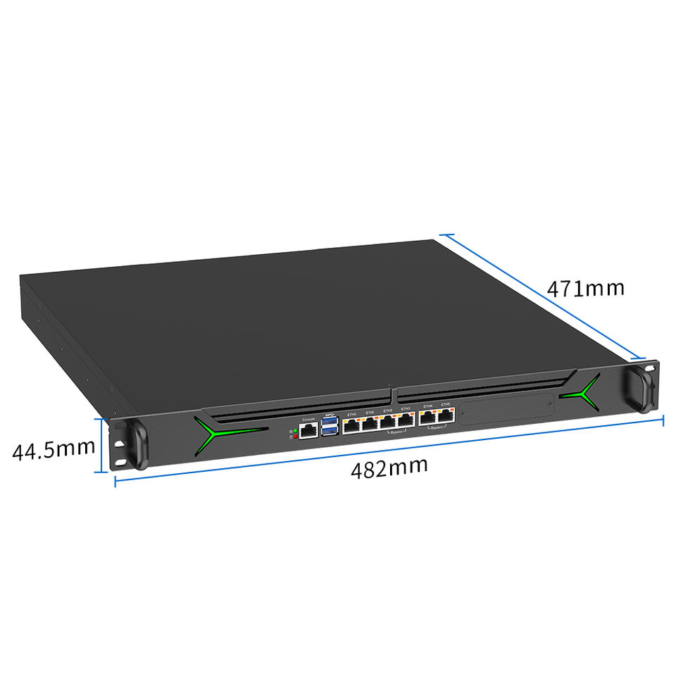 1U Compact Rackmount with I7 12700 Processor - 8000000 Sessions