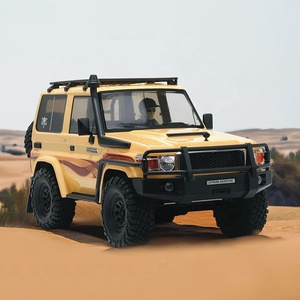 Camion SUV tout-terrain <span class=keywords><strong>RGT</strong></span> EX86020 Intruder LC71 <span class=keywords><strong>1</strong></span>/<span class=keywords><strong>10</strong></span> 4WD RC Trail Crawler 4X4 avec télécommande 2.4G, lumières et moteur à couple élevé, jouet RTR - Product Image 4