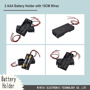 Wintai-Tech China Hersteller Batteriehalter 2AAA Batteriehalter Mit Kabeln - Product Image 2