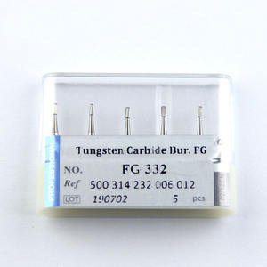 pera 332 fg ad alta velocità di carburo di tungsteno fresa dentale - Product Image 1