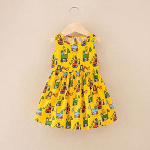 Nuovo Vestito Estivo 2025 <span class=keywords><strong>per</strong></span> Bambine, <span class=keywords><strong>Abito</strong></span> Corto Principessa Dolce in Viscosa <span class=keywords><strong>per</strong></span> Bambine da 1 a 6 Anni - Product Image 2