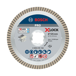 ใบเลื่อยตัดกระเบื้องแบบฟันต่อเนื่อง รุ่น X-LOCK สำหรับตัดหินอ่อน ระดับมืออาชีพ - Product Image 5