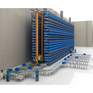 ASRS Automatisering Oplossing voor Magazijnen Vierweg Shuttle Robot Hoge Snelheid OEM Stapelkraan Magazijnautomatisering - Product Image 1
