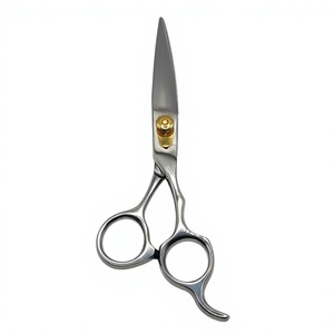 Ciseaux de barbier professionnels en acier inoxydable pour la coupe de cheveux en salon - Product Image 1