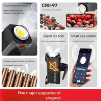 Lampe de Remplissage COB LED pour Studio Vidéo et Photo, Diffusion et Maquillage