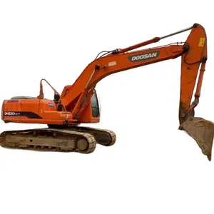 Doosan DH220 22 ton cheap crawling engineering gently used popular used excavators with nice condition