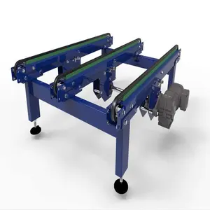 Gravity pop-up conveyor liangzo heavy duty pallet chain conveyor transfer 90 degree turning conveyors system leadworld sure